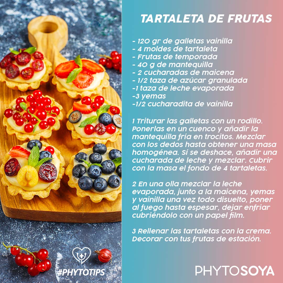 Tartela de frutas - Phyto soya